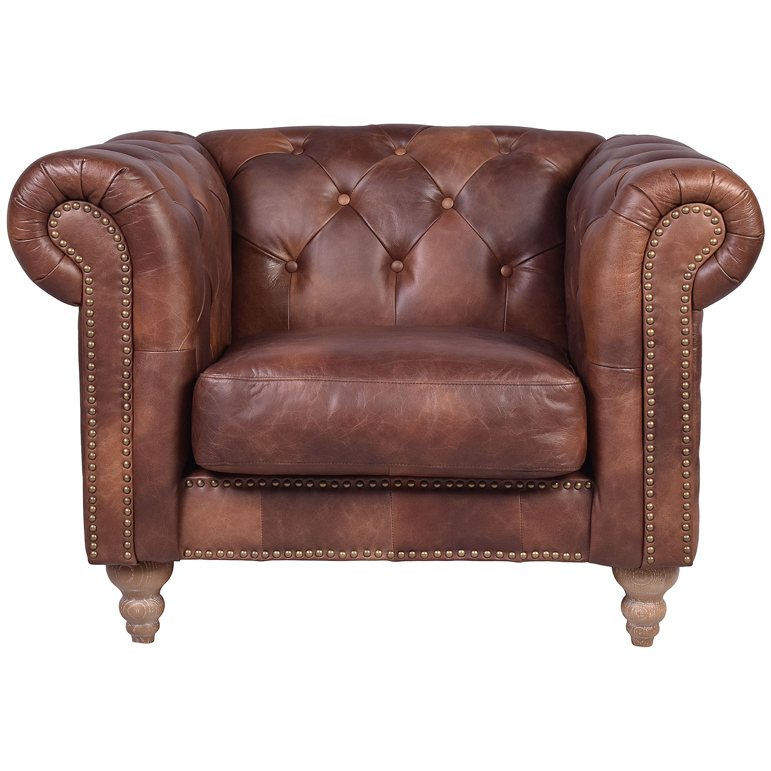Cronus Leather Armchair