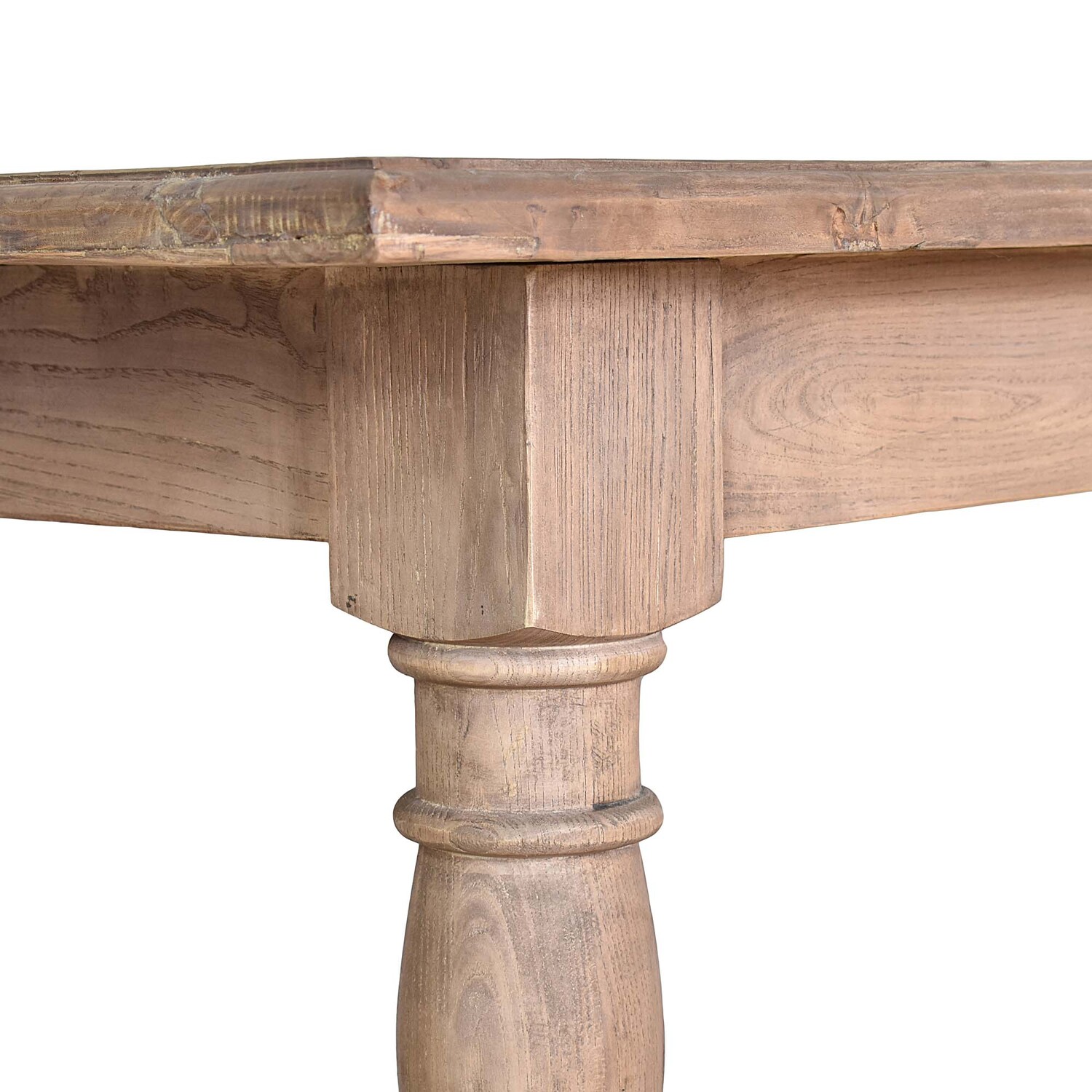 Jayla Elm Wood Dining Table