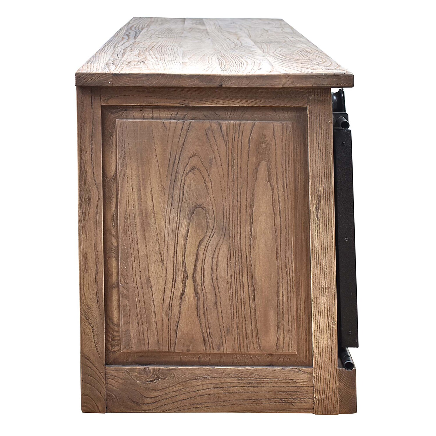 61cm Houttum Elm Wood Entertainment Unit