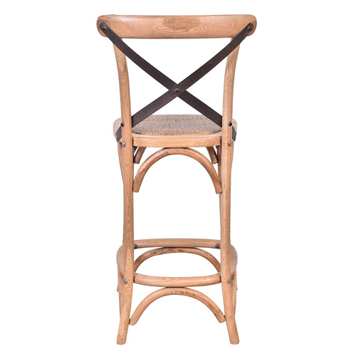 100cm Kala Oak Wood Counter Stool