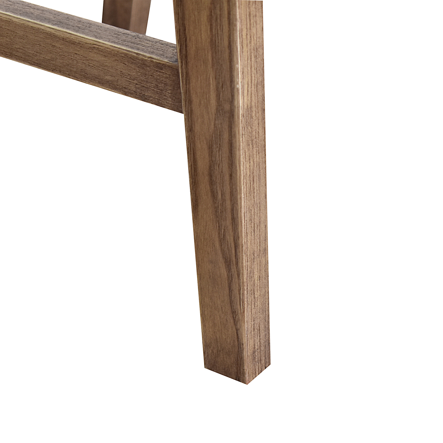 67cm Margarid Oak Wood Kitchen Stool