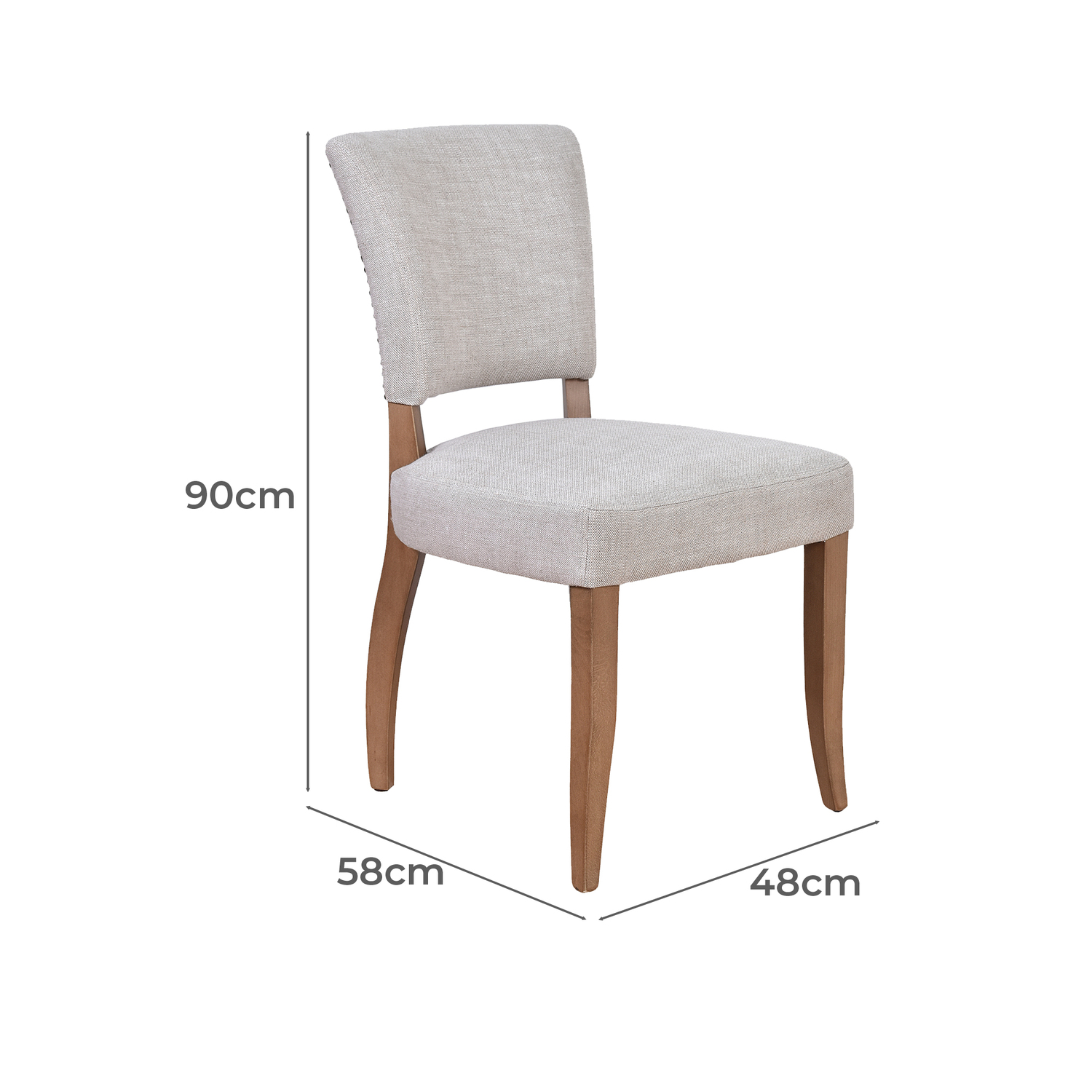 90cm Klemen Upholstered Dining Chairs