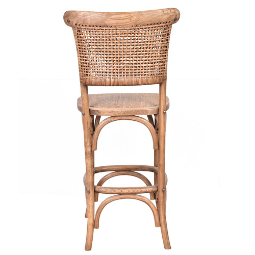 66cm Steve Reclaimed Elm Wood Bar Stool