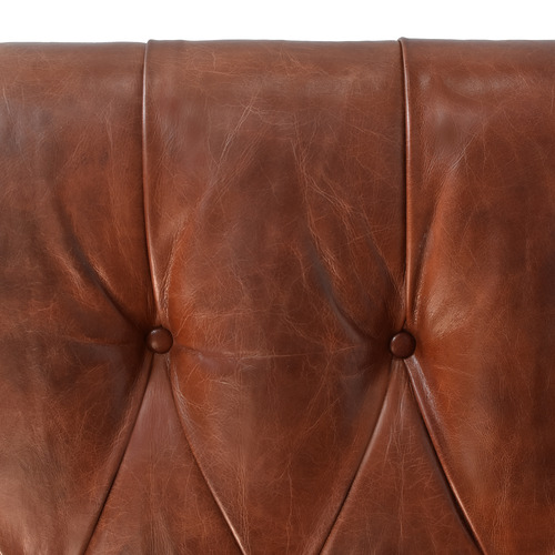Lochlan Queen Leather Bedhead