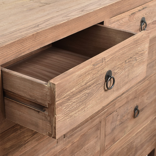 Levine Elm Wood Chest of Drawers