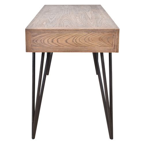 Elliot Elm Wood Desk