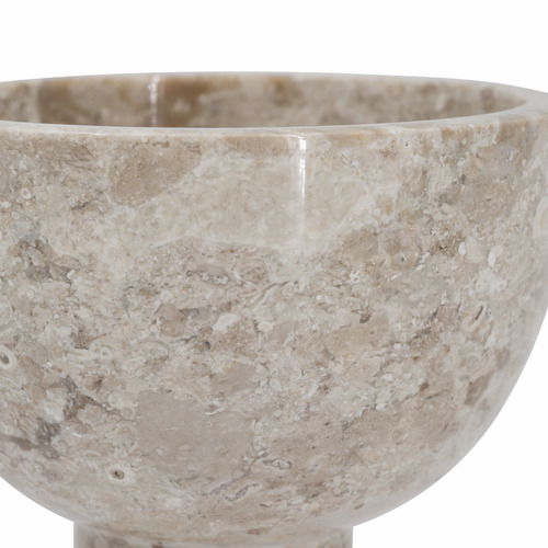 Lia Marble Footed Bowl