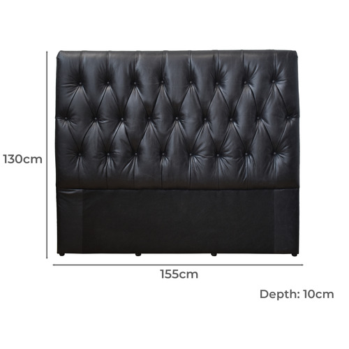 Lochlan Queen Leather Bedhead