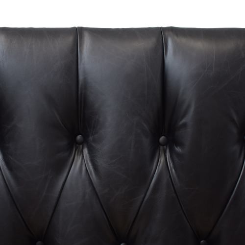 Lochlan Queen Leather Bedhead