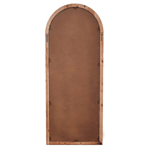 Fresno Arched Fir Wood Wall Mirror