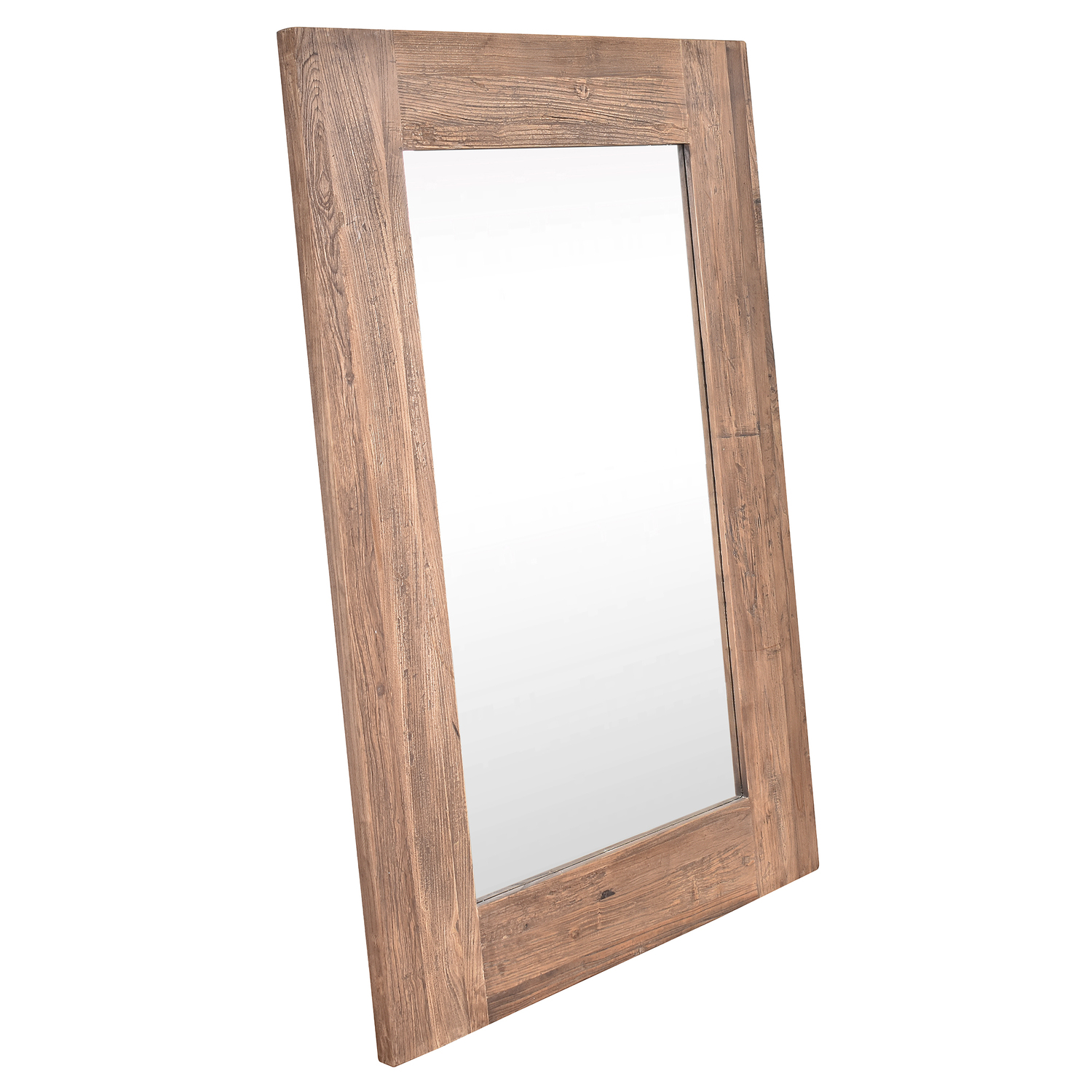 Winslow Reclaimed Elm Wood Wall Mirror