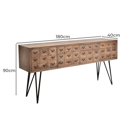 Colorado Reclaimed Elm Wood Sideboard