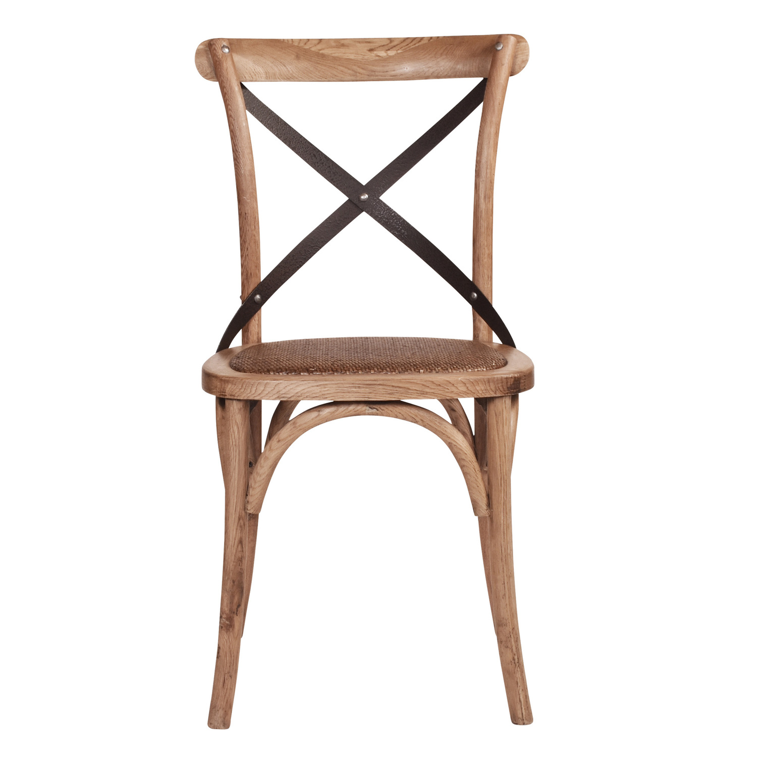 Cross-Back-Oak-Wood-Dining-Chairs