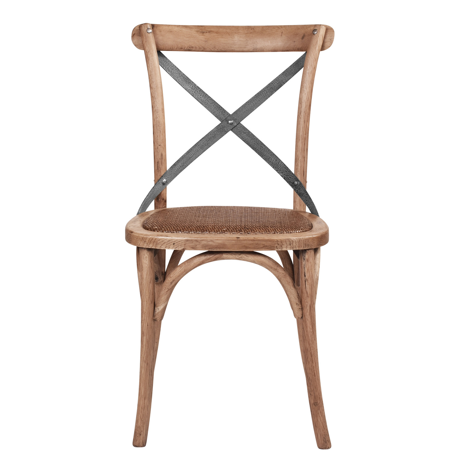 Cross-Back-Oak-Wood-Dining-Chairs
