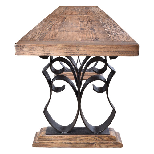 300cm Juno Reclaimed Elm Wood Dining Bench