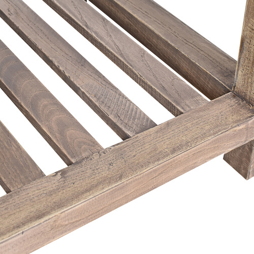 Pierce Reclaimed Oak Wood Side Table