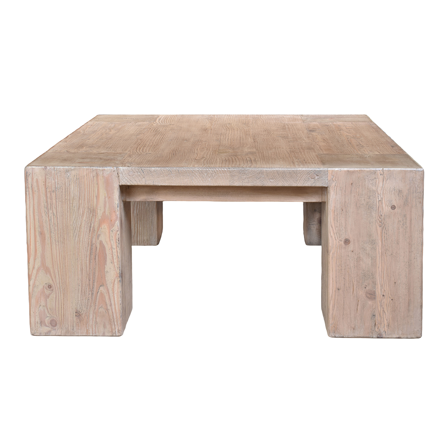 Simeon Recycled Pine Wood Coffee Table