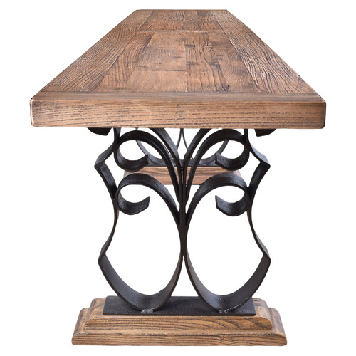 6 Seater Juno Reclaimed Elm Wood Dining Bench