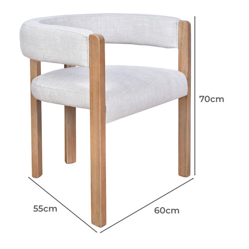 Ahtunowhiho Upholstered Dining Chair
