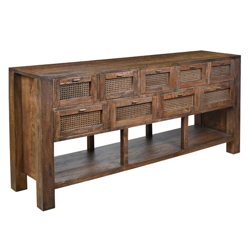 Bradford 9 Drawer Mango Wood Sideboard