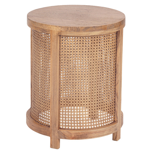 Bradford Mindi Wood Side Table