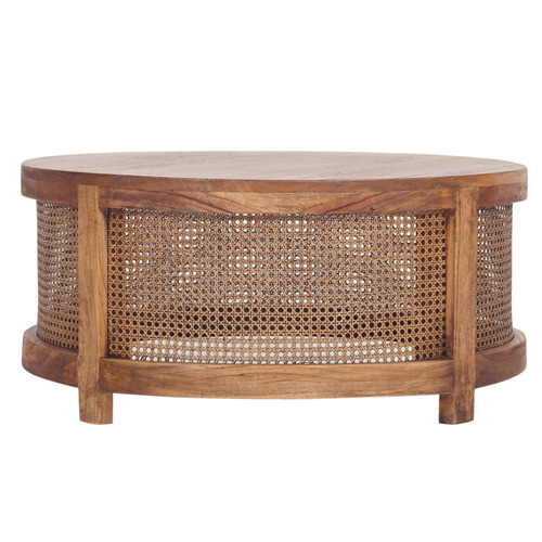 Bradford Round Mindi Wood Coffee Table