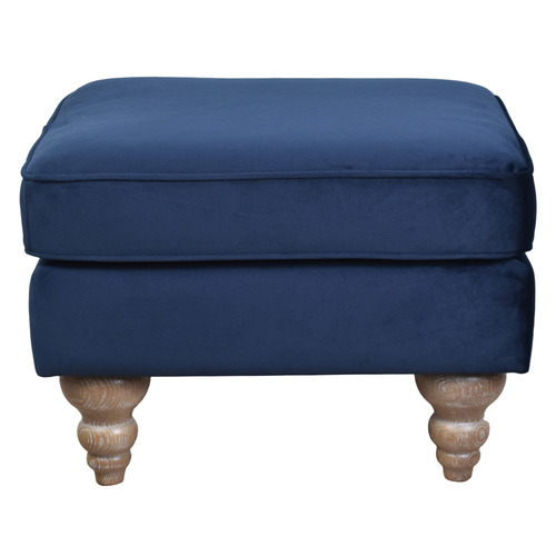 Venigni Velvet Ottoman