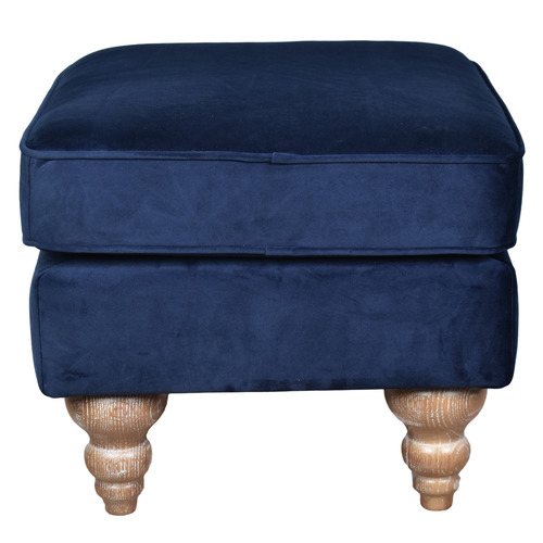 Venigni Velvet Ottoman