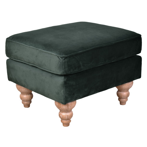 Venigni Velvet Ottoman