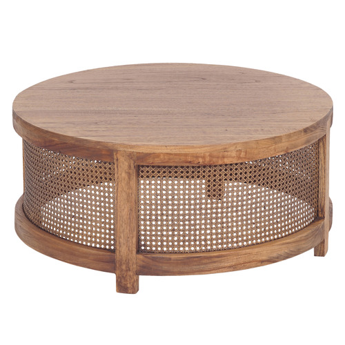 Bradford Round Mindi Wood Coffee Table