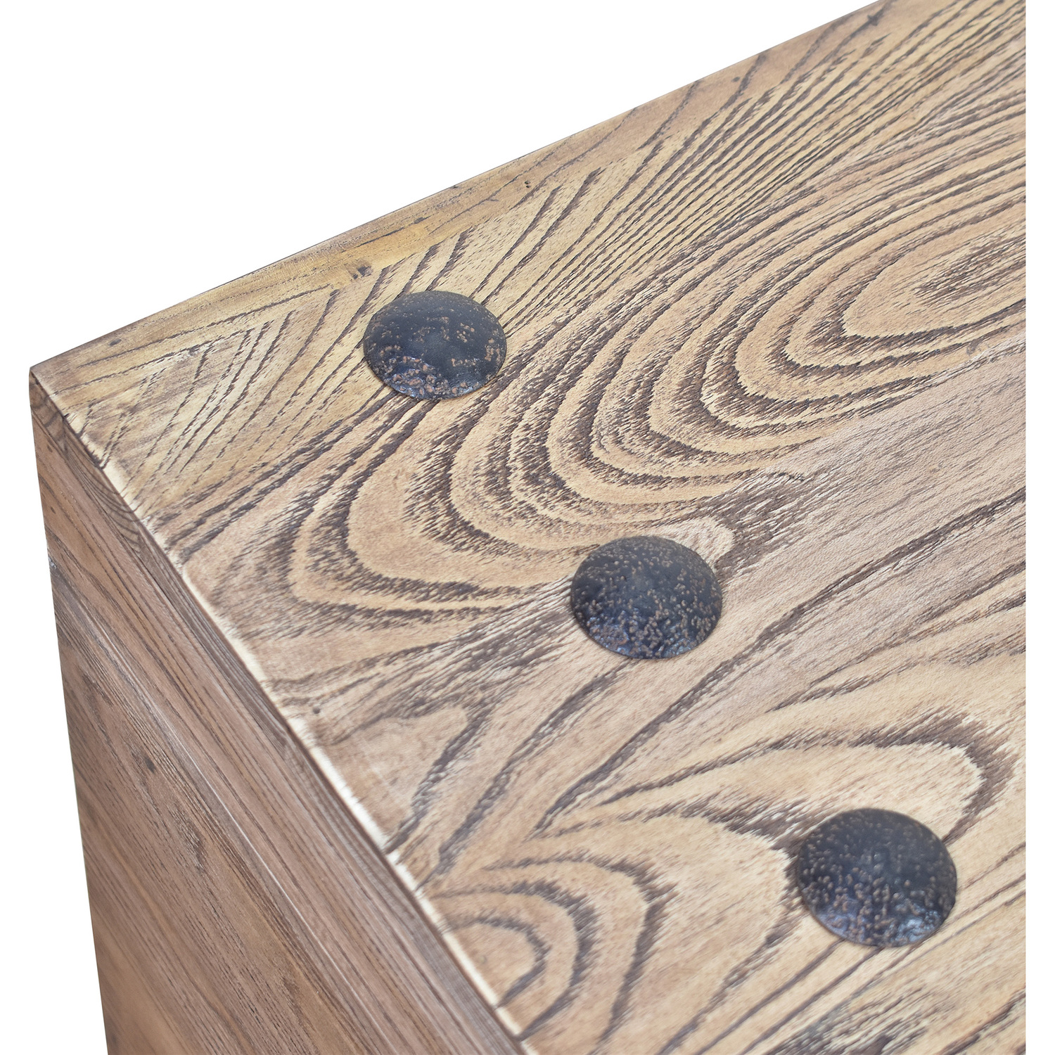 Gavin Reclaimed Elm Wood Blanket Box
