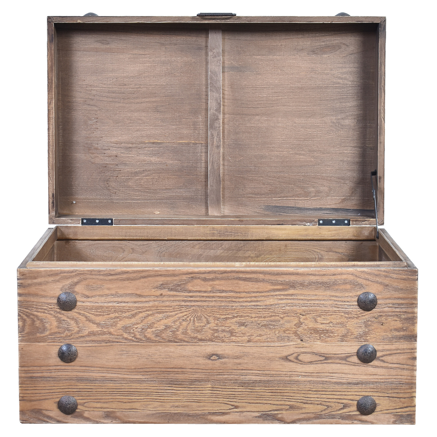 Gavin Reclaimed Elm Wood Blanket Box