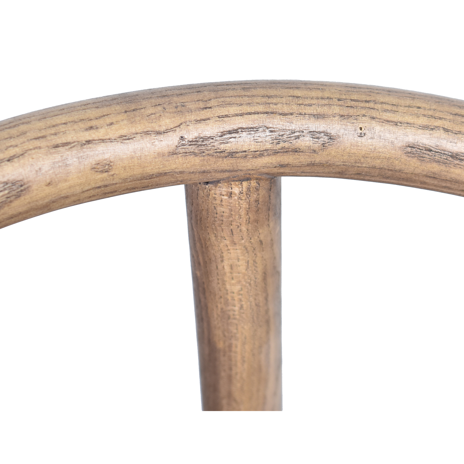 Emma Oak Wood & Rattan Dining Chair