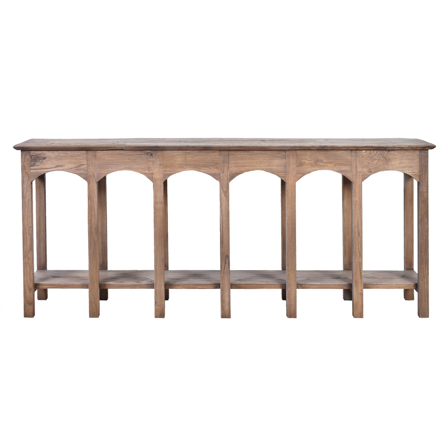 Therese Reclaimed Elm Wood Console Table