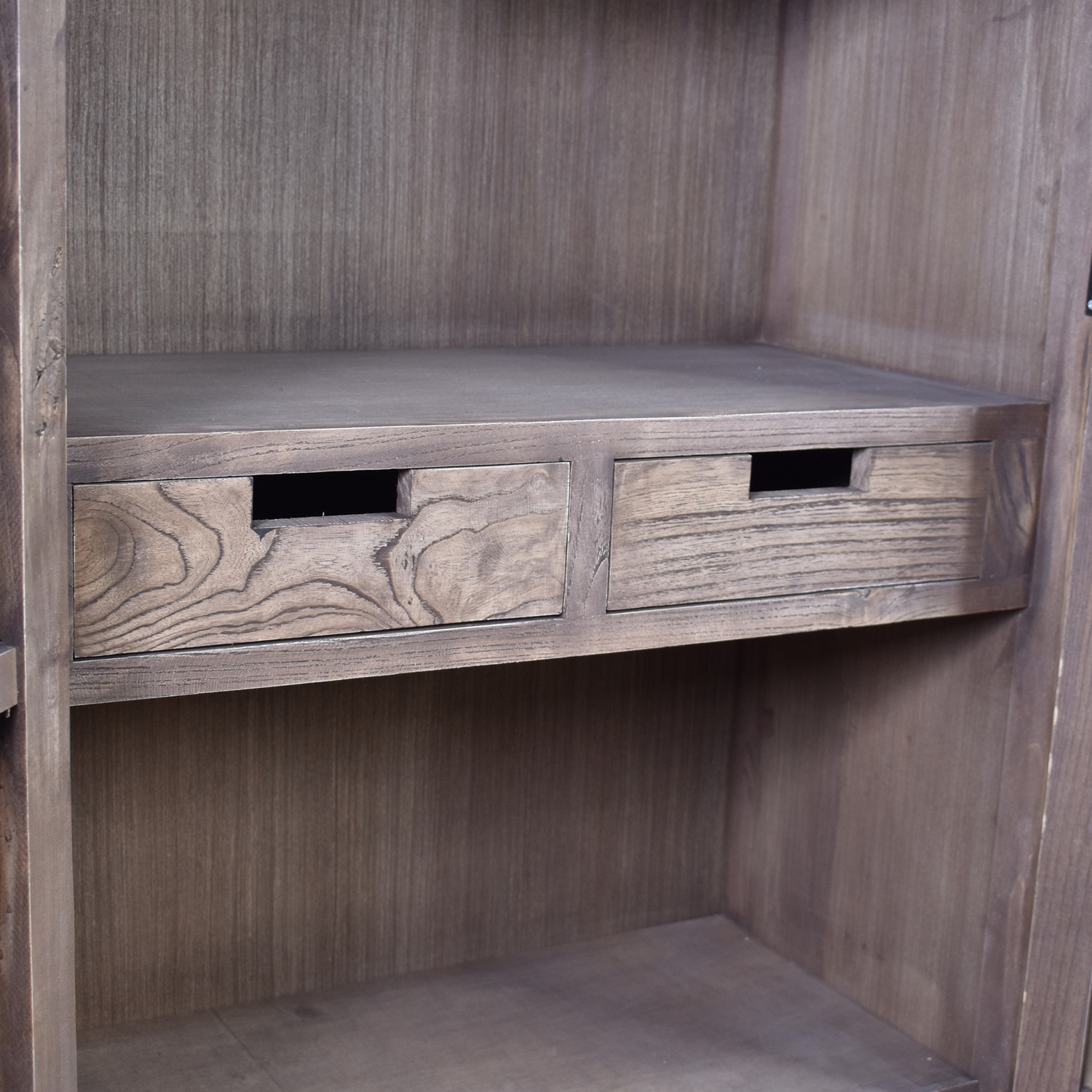 Giovan Reclaimed Elm Wood Cabinet