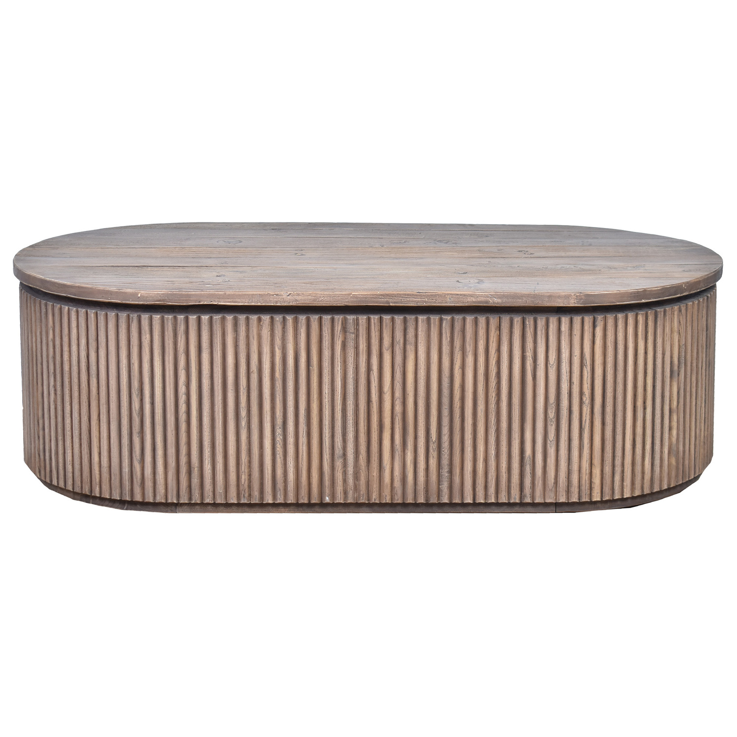Giovan Reclaimed Elm Wood Coffee Table