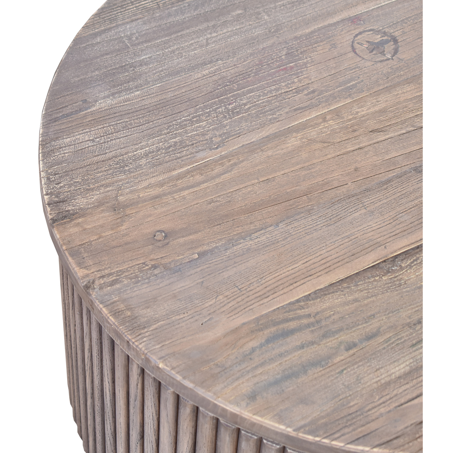Giovan Reclaimed Elm Wood Coffee Table