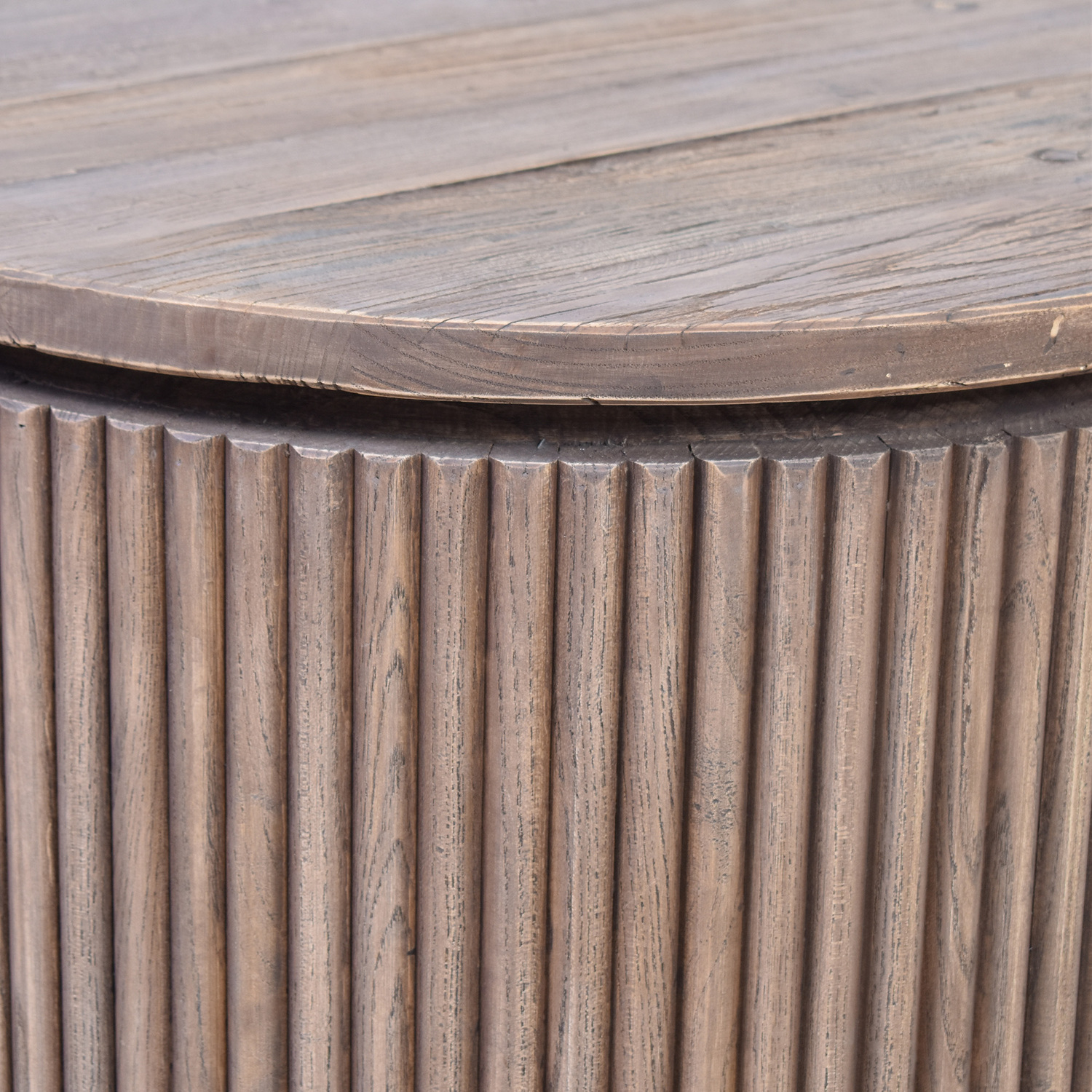 Giovan Reclaimed Elm Wood Coffee Table