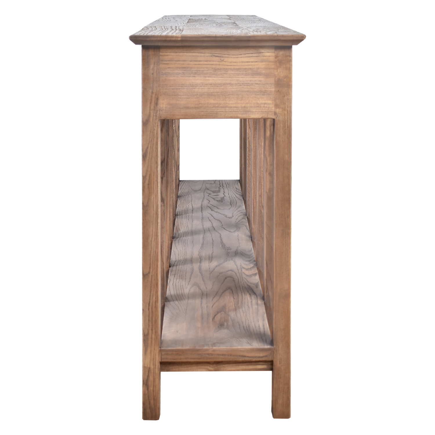 Therese Reclaimed Elm Wood Console Table