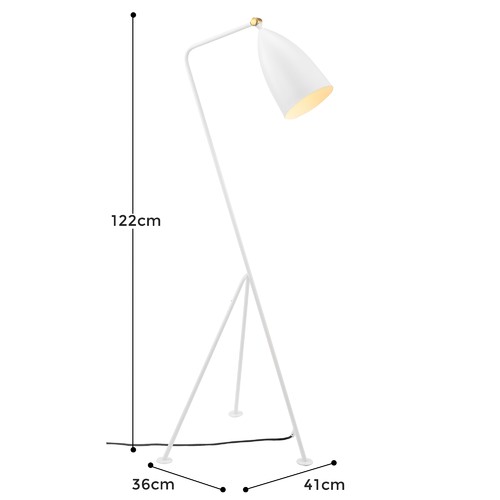 Milano Luci Greta Grossman Replica Gräshoppa Floor Lamp