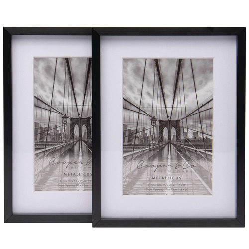 Matte Premium Metallicus 6 x 8" Metal Photo Frames