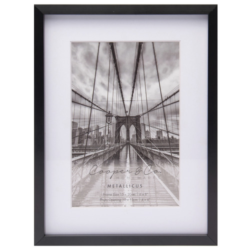 Matte Premium Metallicus 6 x 8" Metal Photo Frames