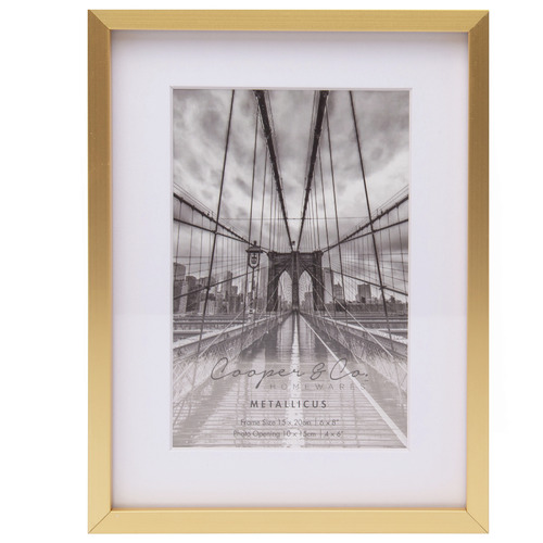Matte Premium Metallicus 6 x 8" Metal Photo Frames