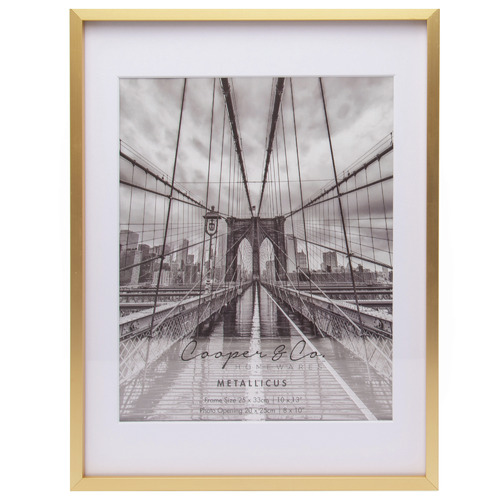 Matte Premium Metallicus 10 x 13" Metal Photo Frames