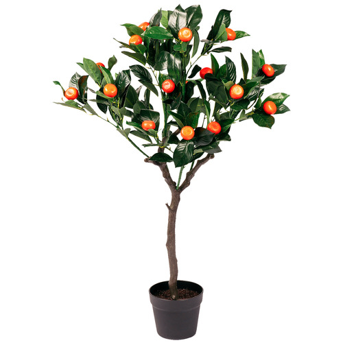 Cooper&CoHomewares 95cm Potted Faux Orange Tree & Reviews | Temple ...