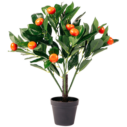 Cooper&CoHomewares 50cm Potted Faux Orange Plant & Reviews | Temple ...