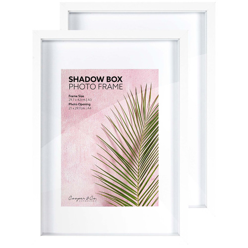 A4 Wooden Shadow Box Photo Frames
