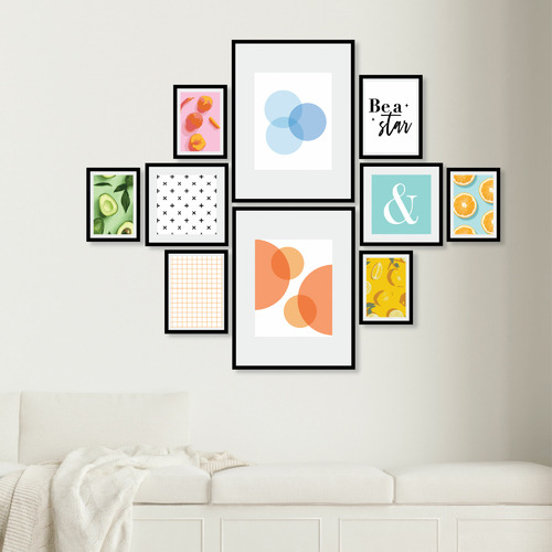 Maddison Lane 10 Piece Instant Gallery Wall Set Temple & ster