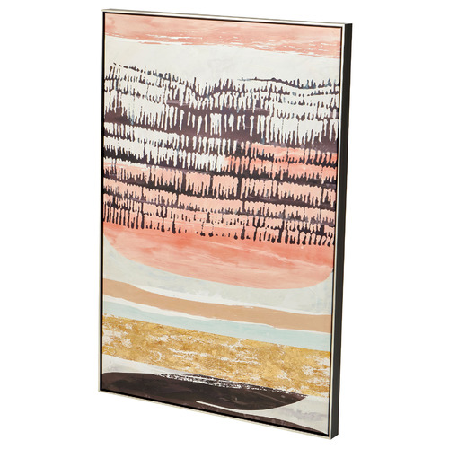 Maddison Lane Horizons Abstract Framed Canvas Wall Art Temple & ster
