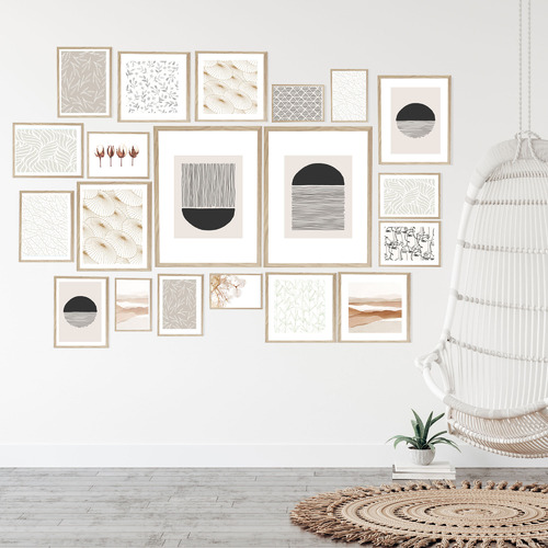 20 Piece Instant Gallery Wall Set